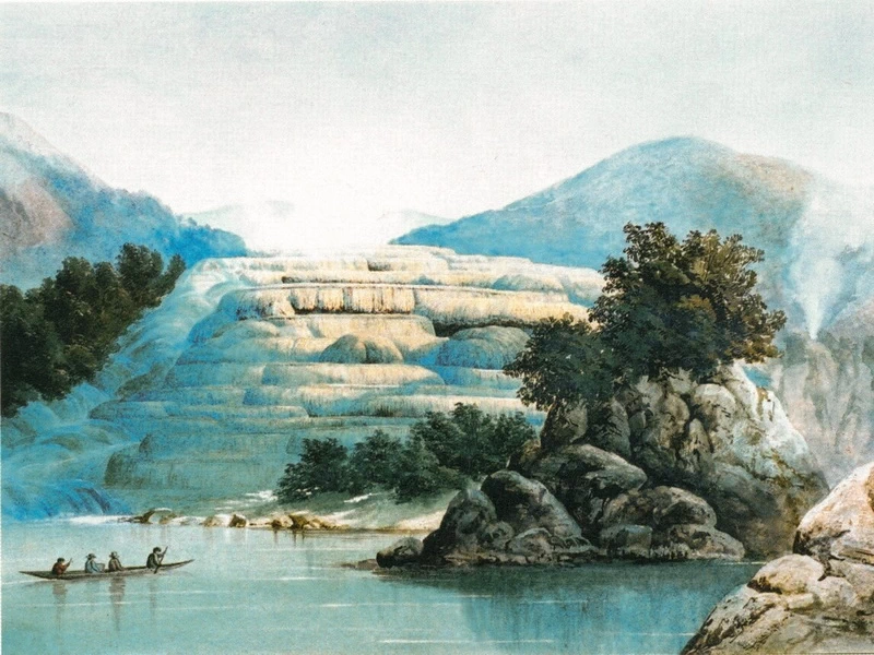 1836-John Barr Clark Hoyte - Terrazze rosa, 1873